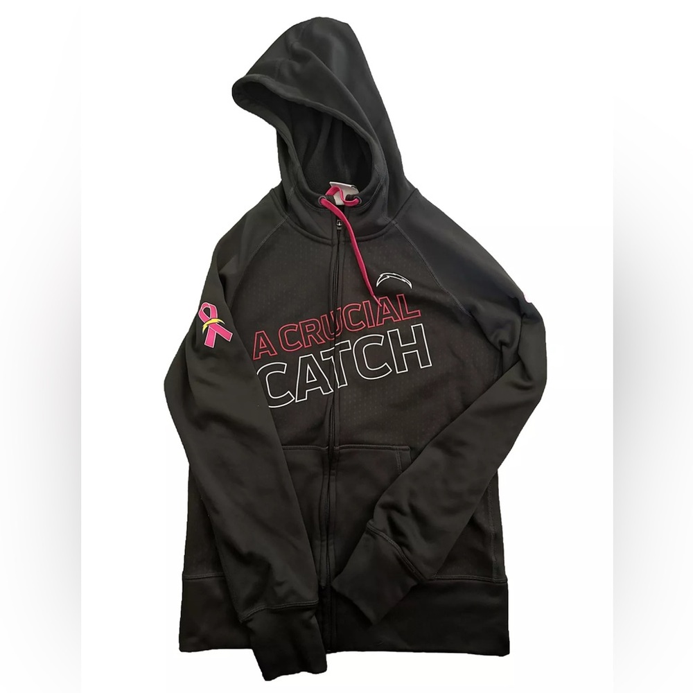 Crucial Catch sweatshirt chargers bca size M